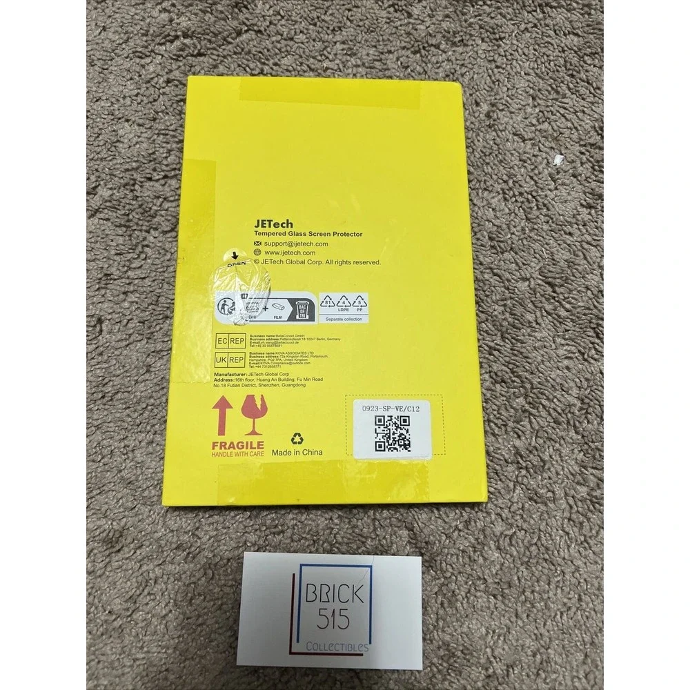 Jetech Tempered Glass Screen Protector for iPad Pro 12.9 / New / Sealed